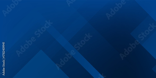 Abstract blue background. Geometric triangle background. Hexagon pattern. Vector background.