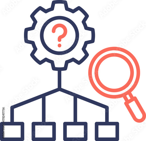 Root Cause Dual Tone Icon