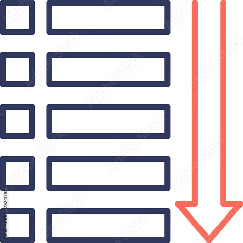 Task Queue Dual Tone Icon