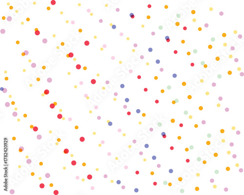 colorful confetti dots pattern background festive abstract decoration for party design template