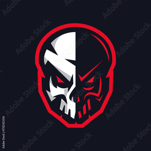 Devil Skull Mascot Logo
