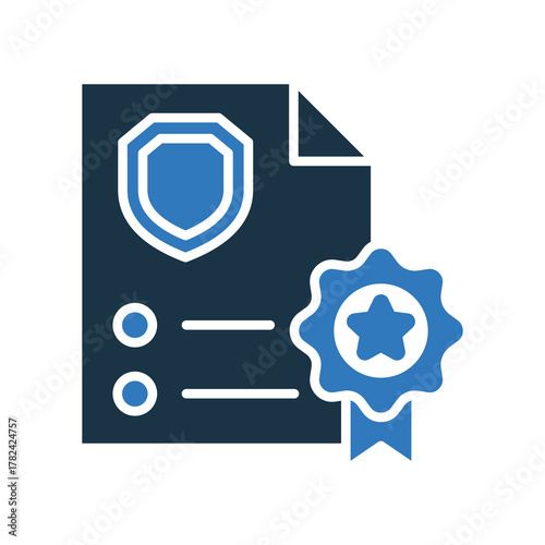 Quality Assurance mixed color icon