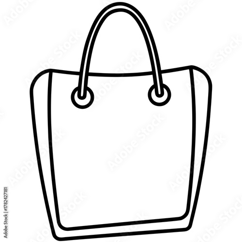 Illustration of a tote bag for everyday use