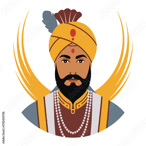 Celebrating the Birth Anniversary of Guru Gobind Singh Ji Honoring His Leadership Courage and Devotion Inspiring Sikh Values and Heritage on this Special Day