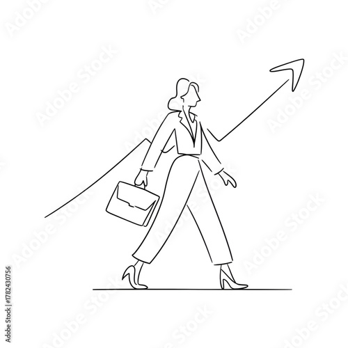 Young entrepreneur managing her startup with focus and determination daily