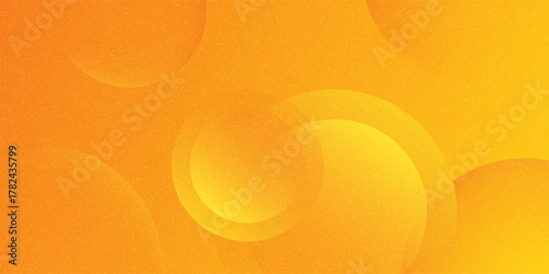 Abstract modern yellow and orange gradient circle. Minimal fluid background for posters, placards, brochures, banners, web pages, headers, covers, and other. Eps10