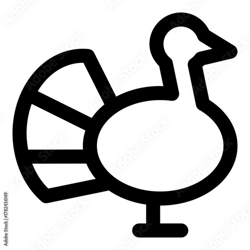 turkey animal icon