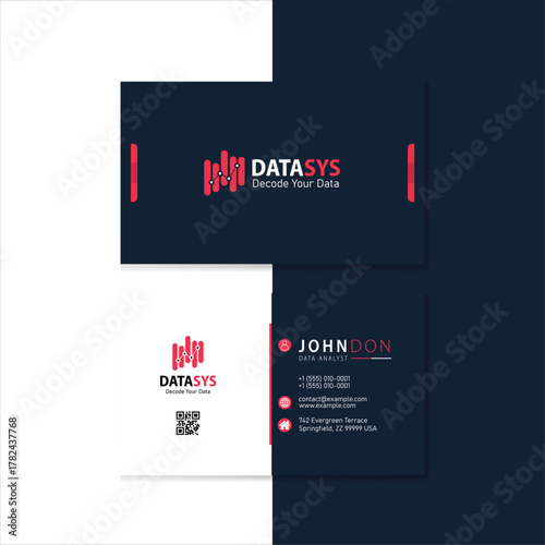 Modern business card design