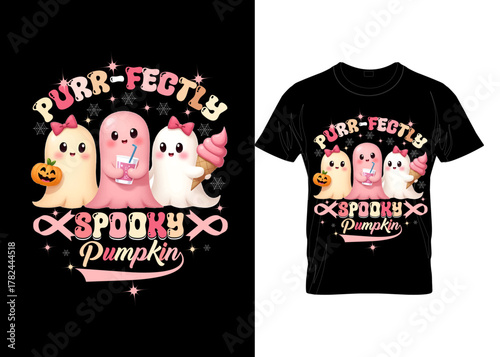 HALLWEEEN T-SHIRT DESIGN  spooky pumpkin vector custom typogrpahy vintage retro clothis hoodies t shrt design tempalte