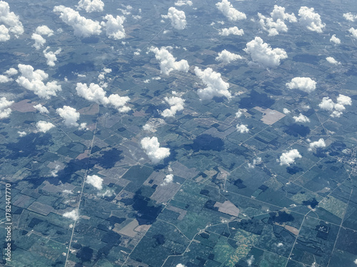 Fotografía aerial view of clouds
