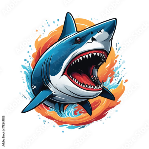 shark illustration