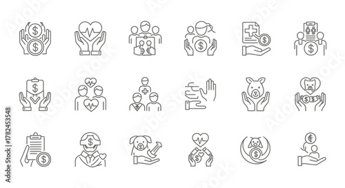 Cute vector hand-drawn animal seamless pattern illustration set with dog, pig, and mouse characters