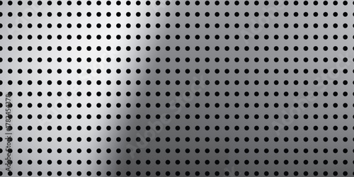 black, white mesh background with monochrome dotted texture. gradient dotted abstract art modern