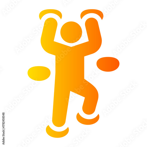 climbing gradient icon