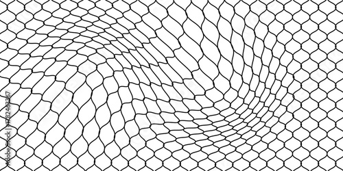 Mesh texture for fishing nets. Grunge pattern for sportswear or soccer goal, volleyball net, basketball hoop, hockey, athletics. Mesh modern net.art