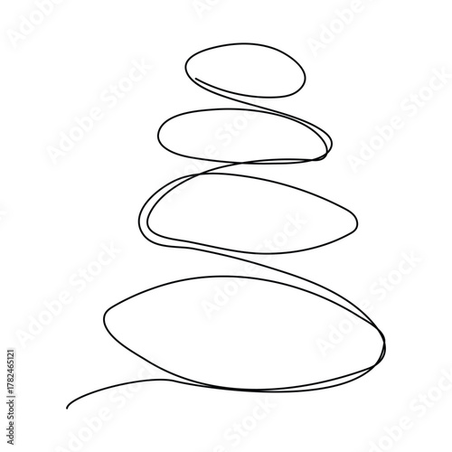 Continuous single line drawing of kitdes baby bottle with handle and nipple, minimal modern contour illustration design.