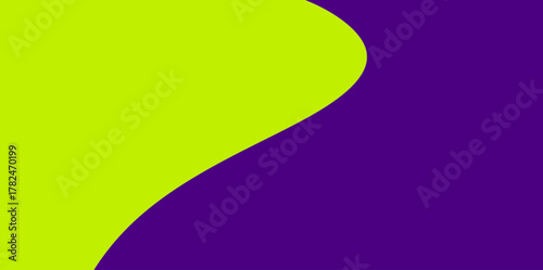 Elegant Wavy Abstract Illustration Vector Background. Simple vector illustration with an elegant, gentle wave pattern gracefully separating the colors.