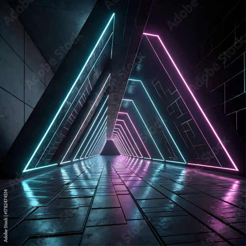 abstract background of modern architecture