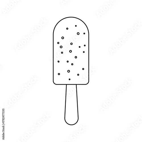 Enjoying a simple ice cream popsicle during a sunny afternoon in the park with friends