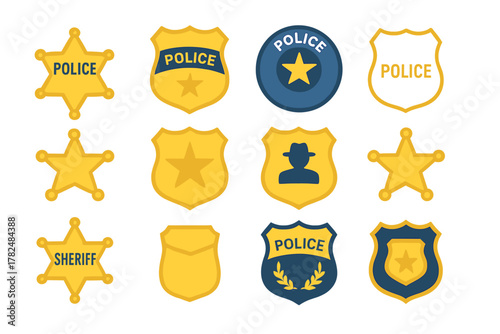 Police and Sheriff Badge Collection