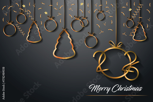 2026 Merry Christmas background for your seasonal invitations, festival posters, greetings cards.