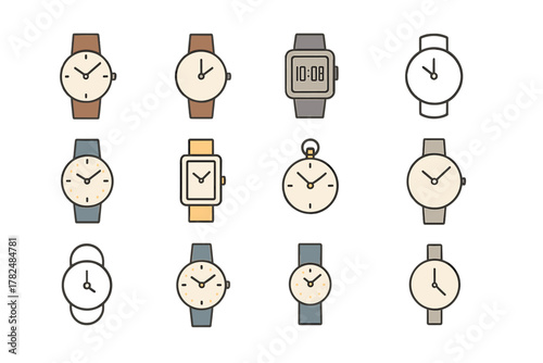 Watch Set Minimalist Design