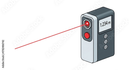 Professional 100m Digital Laser Distance Meter with Red Beam & LCD Display - High Precision Rangefinder for Construction, Renovation, Interior Design & Real Estate Measuring Tool