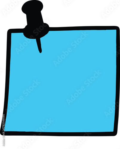 Note paper design or notice paper