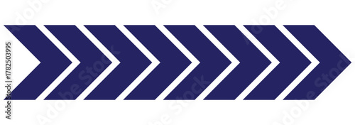 Abstract blue road moving dynamic symbols. Road lines arrow zigzag chevron speeds flat style.