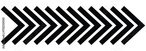 colourful arrow. dynamic moving arrow representing speed, acceleration, fast. transparent png and vector illustration.