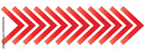 Blend effect arrow icon vector. progress and direction symbol. vector illustration.