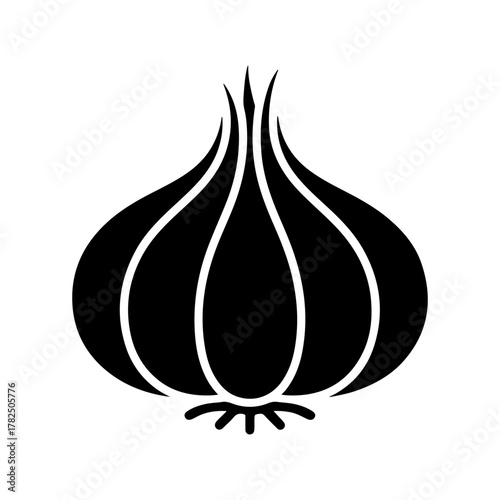 onion vegetable bulb fresh icon