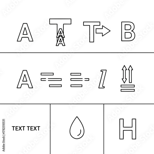 Mathematical operations and chemical elements on a black background