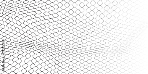 Mesh texture for fishing nets. Seamless pattern for sportswear or soccer goal, volleyball net, basketball hoop, hockey, athletics. Abstract net background for sports vector illustration