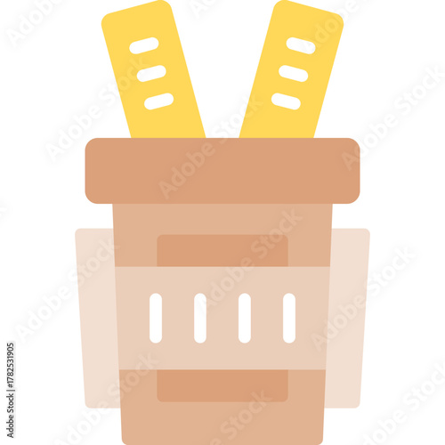 Halloween Witch Flying on Broomstick with Full Moon
