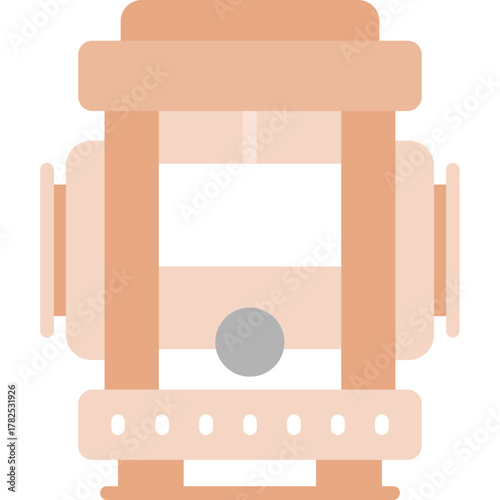 Horror Concept of Decapitation with Bloody Axe
