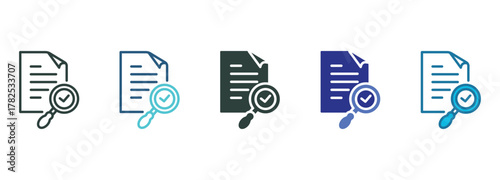 Passed Icon Set Multiple Style Of