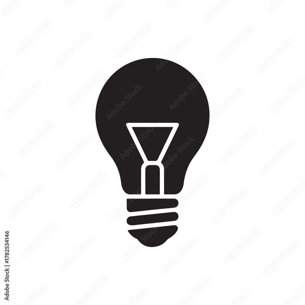 Obraz premium energy saving light bulb. vector eps 10