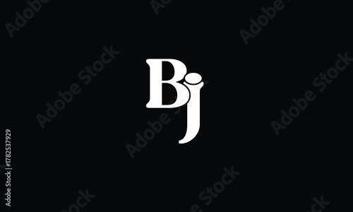 BJ,JB,B,J,J,B abstract, letters, logo, monogram, style, symbols, ambitions, icons, 
