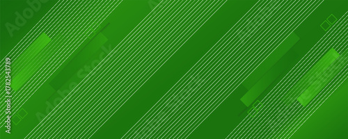 Abstract green sporty background template vector with shiny lines and lights. Green background with strong pattern design. suit for bussines, banners