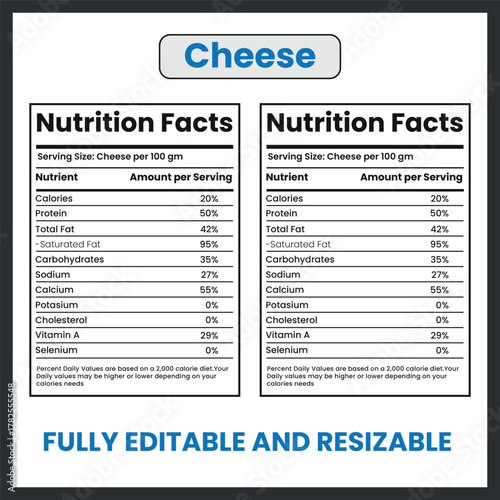 Cheese Vector Illustration Dairy Product Food Icon