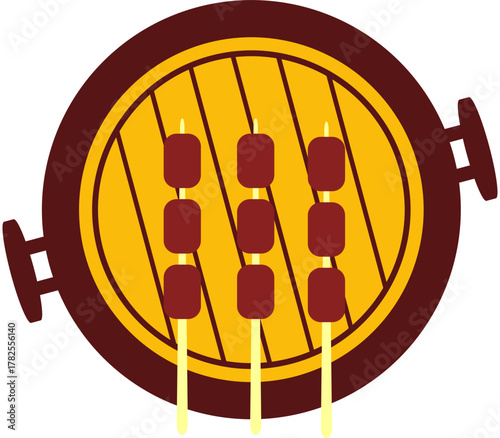 BBQ Party Illustration