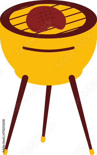 BBQ Party Illustration