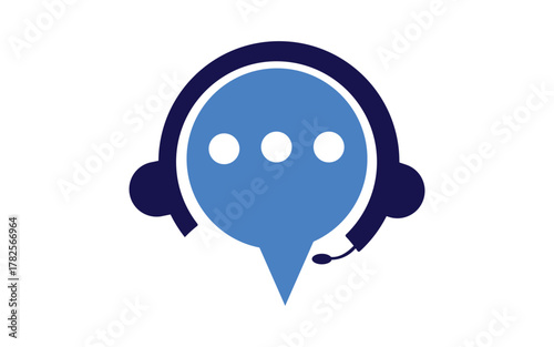 Customer service icon support center client support call center helpline