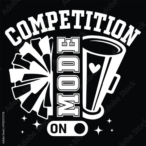 Competition Mode On Cheer Icon Design