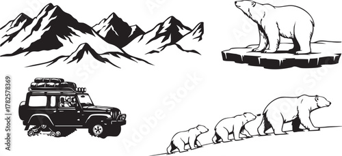 Arctic Expedition and Wildlife Scenery