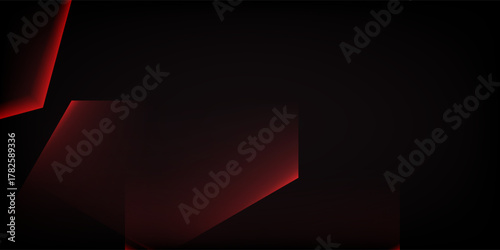 Abstract red polygon elegant background. Suit for banner, web, poster, pamflet, brochure and presentation