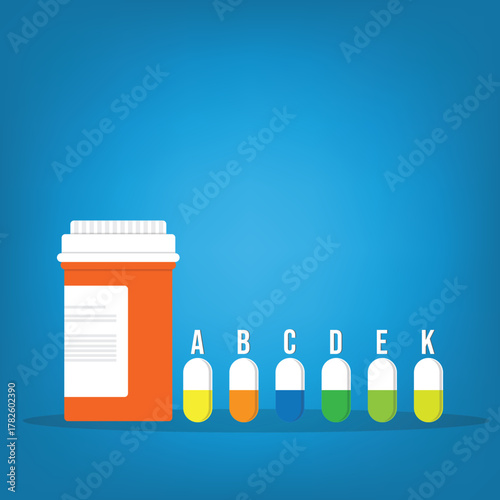 Supplements, Vitamins.	