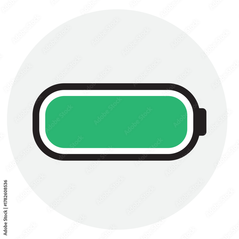 Fototapeta premium Battery Icon Vector