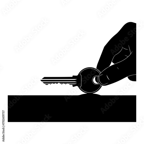 Retro radio silhouette for classic sound and vintage vibe projects, a timeless design element